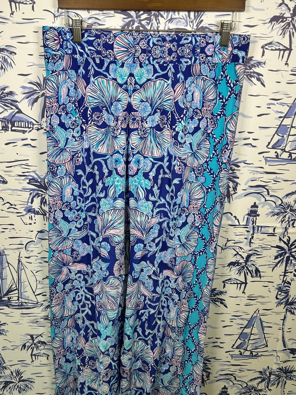 Lilly Pulitzer Into the Deep Palazzo Pants